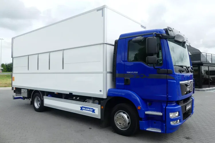 MAN TGM 12.250 / EURO 6 / KONTENER + WINDA / PRZEBIEG 90 tys km / zdjęcie 8