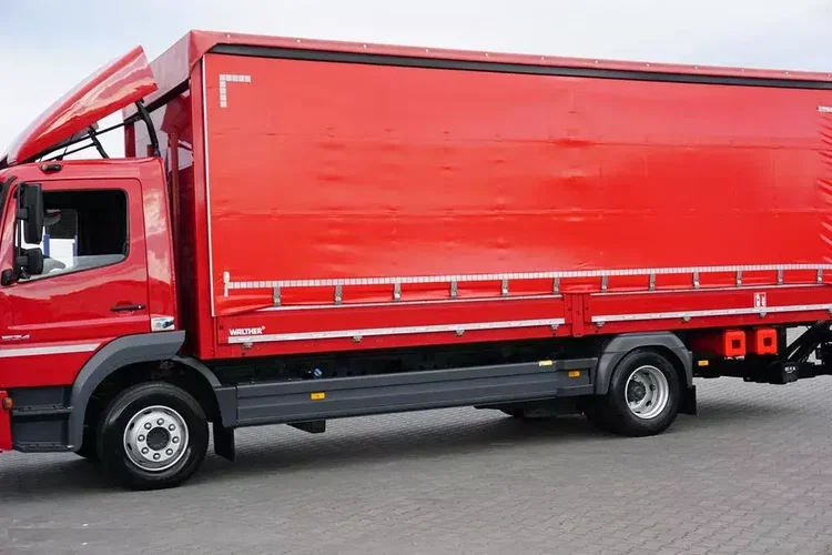 Mercedes / ATEGO / 1524 / ACC / E 6 / BURTO – FIRANKA + WINDA / 17 PALET / ŁAD. 7750 KG zdjęcie 15