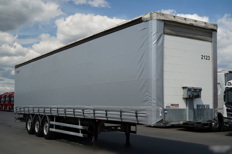 Trouillet / FIRANKA / STANDARD / MOCNA PODŁOGA SZYNA-DESKA / OŚ PODNOSZONA / SAF / SPROWADZONA zdjęcie 1