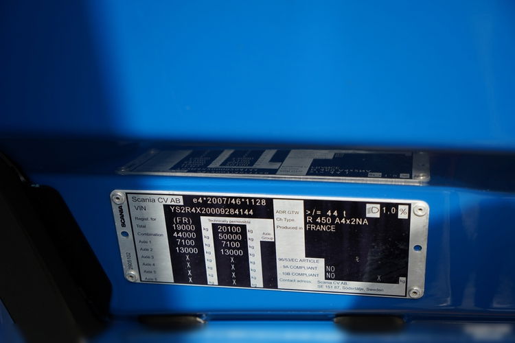 Scania R 450 / HYDRAULIKA / RETARDER / KLIMATYZACJA POSTOJOWA / ALUFELGI / 2021 ROK / PO KONTRAKCIE SERWISOWYM zdjęcie 36