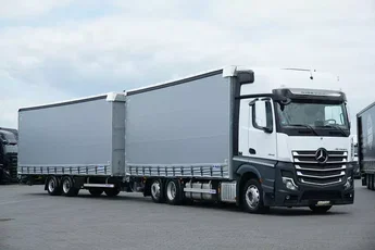 Mercedes ACTROS / 2542 / ACC / E 6 / MP 5 / ZESTAW PRZESTRZENNY / GIGA SPACE