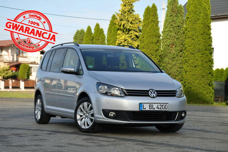 Volkswagen Touran 1.6TDI(105KM) Duża Navi Klimatronik Asys.Parkowania Welur Reling Alu16 zdjęcie 1