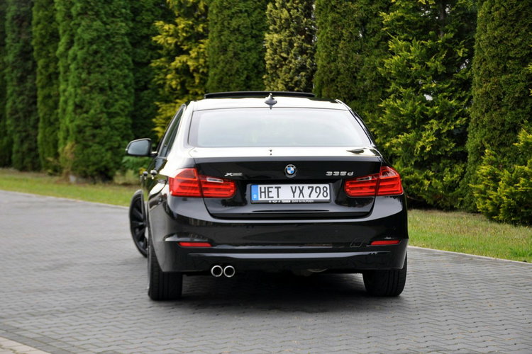 BMW 335 3.0d(313KM) xDrive Led Xenon Navi Head Up Skóry Szyber 2xPdc Alu17"ASO zdjęcie 15