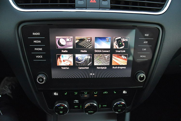 Skoda Octavia 1.6TDI 115Km DSG Navi Led Pół-skóra Gwarancja zdjęcie 24