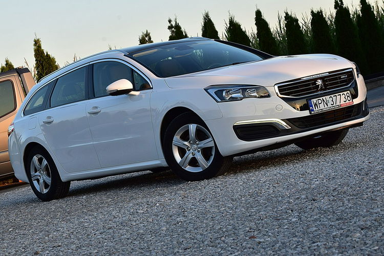 Peugeot 508 1.6HDI 120KM Led Navi Panorama Gwarancja zdjęcie 15