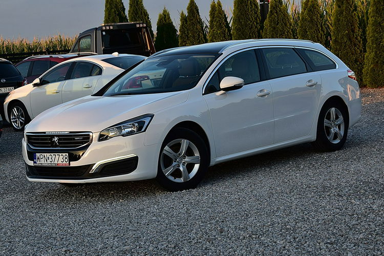 Peugeot 508 1.6HDI 120KM Led Navi Panorama Gwarancja zdjęcie 16