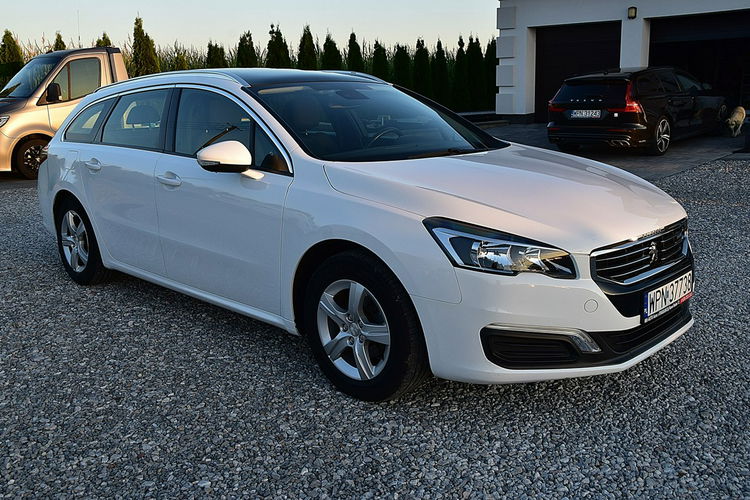 Peugeot 508 1.6HDI 120KM Led Navi Panorama Gwarancja zdjęcie 26