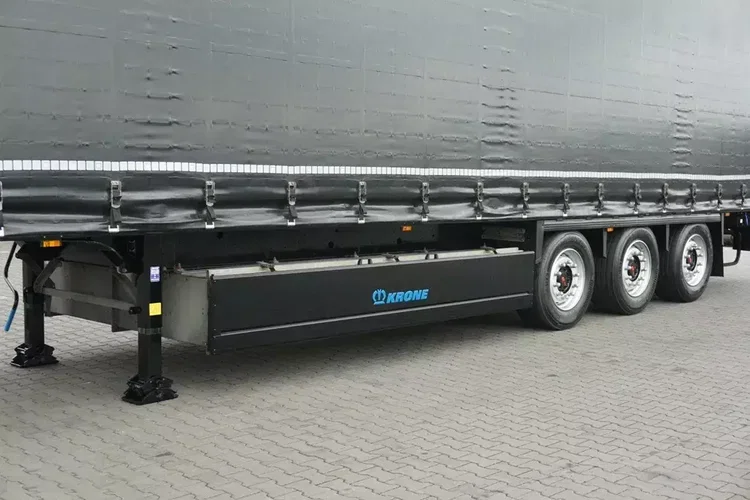 Krone / FIRANKA / DACH PODNOSZONY / XL / 2 X OŚ PODNOSZONA zdjęcie 11