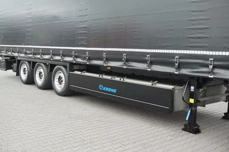 Krone / FIRANKA / DACH PODNOSZONY / XL / 2 X OŚ PODNOSZONA zdjęcie 12