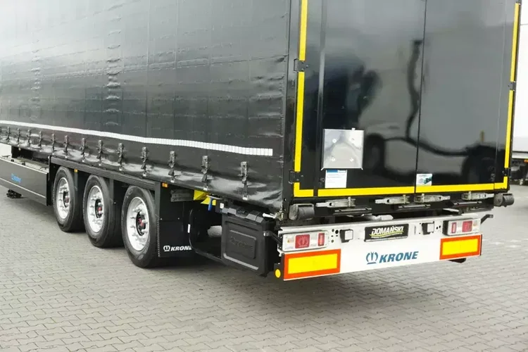 Krone / FIRANKA / DACH PODNOSZONY / XL / 2 X OŚ PODNOSZONA zdjęcie 14