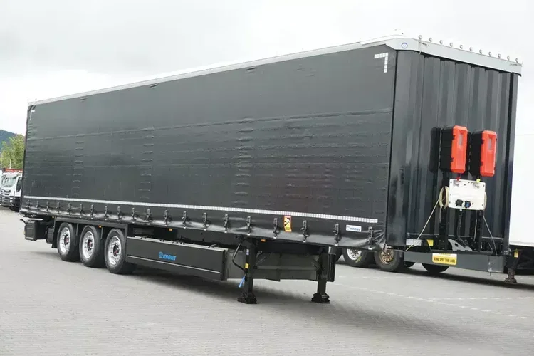 Krone / FIRANKA / DACH PODNOSZONY / XL / 2 X OŚ PODNOSZONA zdjęcie 2