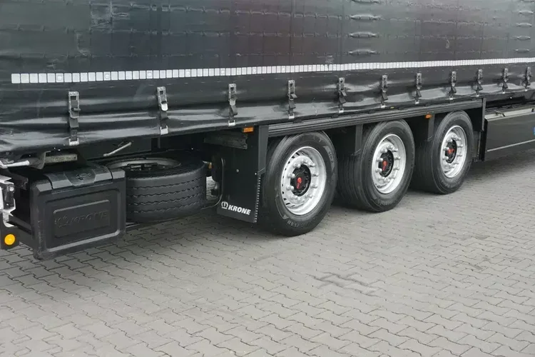 Krone / FIRANKA / DACH PODNOSZONY / XL / 2 X OŚ PODNOSZONA zdjęcie 22