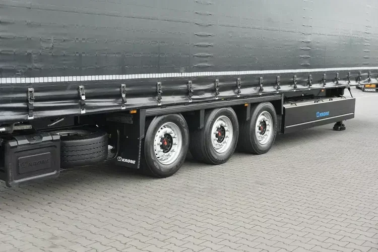 Krone / FIRANKA / DACH PODNOSZONY / XL / 2 X OŚ PODNOSZONA zdjęcie 24