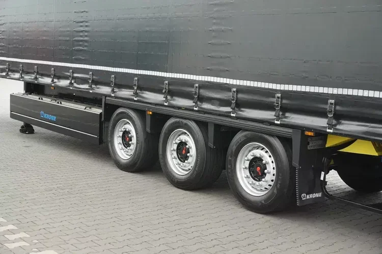 Krone / FIRANKA / DACH PODNOSZONY / XL / 2 X OŚ PODNOSZONA zdjęcie 25