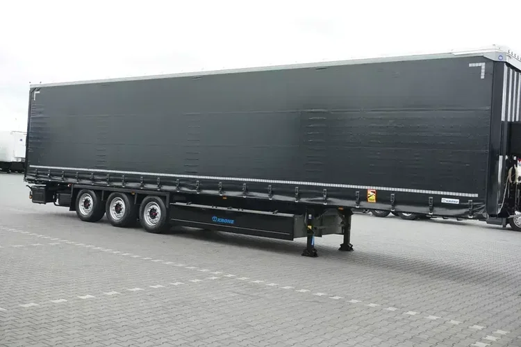 Krone / FIRANKA / DACH PODNOSZONY / XL / 2 X OŚ PODNOSZONA zdjęcie 4