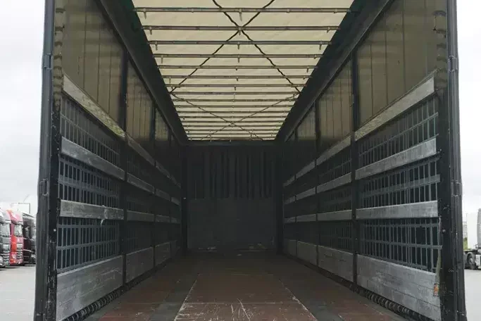 Krone / FIRANKA / DACH PODNOSZONY / XL / 2 X OŚ PODNOSZONA zdjęcie 9