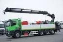 Mercedes AROCS / 3240 / 8 X 4 / TRIDEM / SKRZYNIOWY + HDS / HIAB 262 E – 7 / WYS. 19 M zdjęcie 3