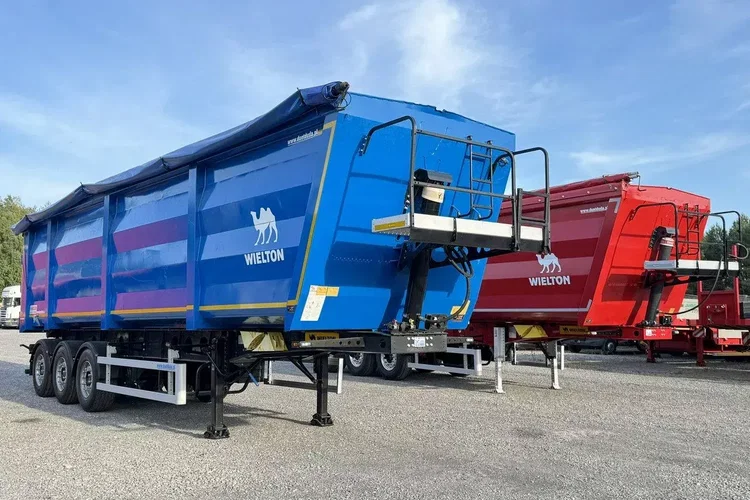 Wielton HARDOX STALOWA DO ZŁOMU 50m Oś Podnoszona Złomówka Super Stan zdjęcie 27