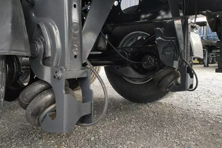 Wielton HARDOX STALOWA DO ZŁOMU 50m Oś Podnoszona Złomówka Super Stan zdjęcie 38