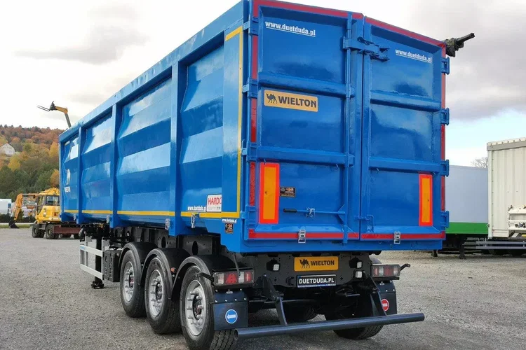 Wielton HARDOX STALOWA DO ZŁOMU 50m Oś Podnoszona Złomówka Super Stan zdjęcie 45