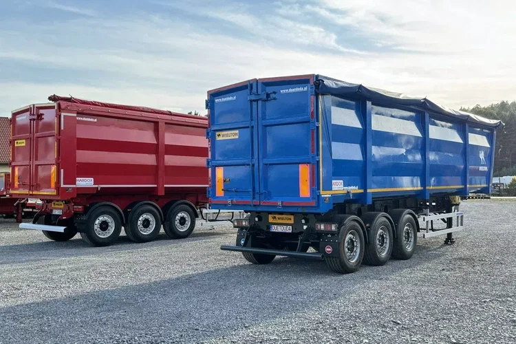 Wielton HARDOX STALOWA DO ZŁOMU 50m Oś Podnoszona Złomówka Super Stan zdjęcie 46