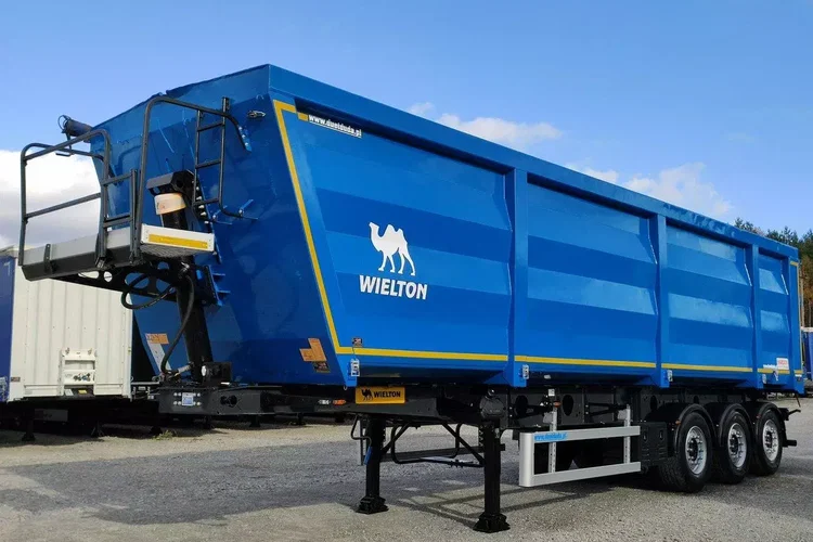 Wielton HARDOX STALOWA DO ZŁOMU 50m Oś Podnoszona Złomówka Super Stan zdjęcie 29