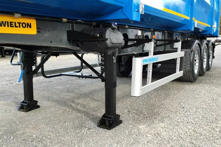 Wielton HARDOX STALOWA DO ZŁOMU 50m Oś Podnoszona Złomówka Super Stan zdjęcie 32