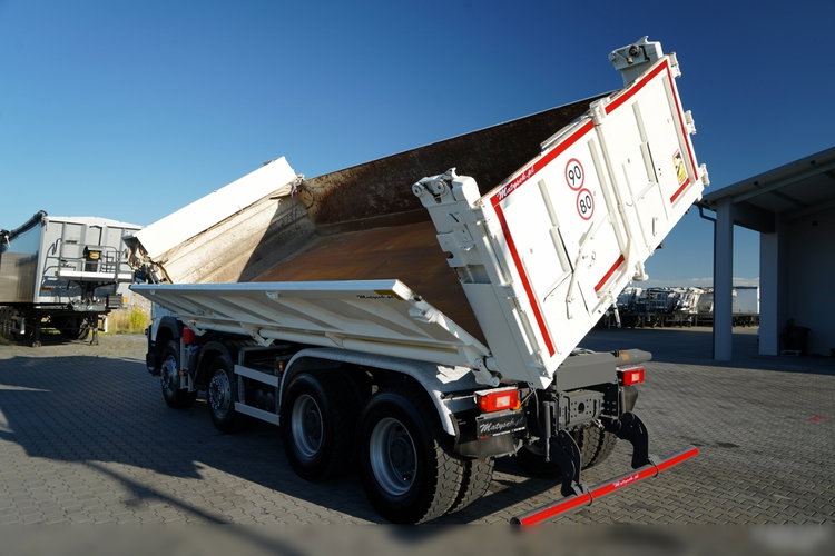 Volvo FMX 450 / 8X4 / WYWROTKA 2 STRONNA / HYDROBURTA / AUTOMATYCZNA PLANDEKA / I-SHIFT / EURO 6 / SPROWADZONY zdjęcie 13