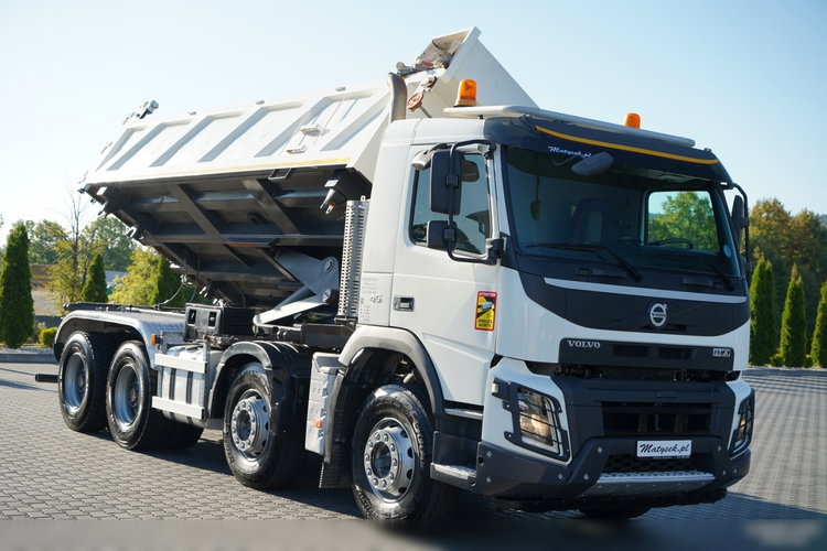 Volvo FMX 450 / 8X4 / WYWROTKA 2 STRONNA / HYDROBURTA / AUTOMATYCZNA PLANDEKA / I-SHIFT / EURO 6 / SPROWADZONY zdjęcie 15