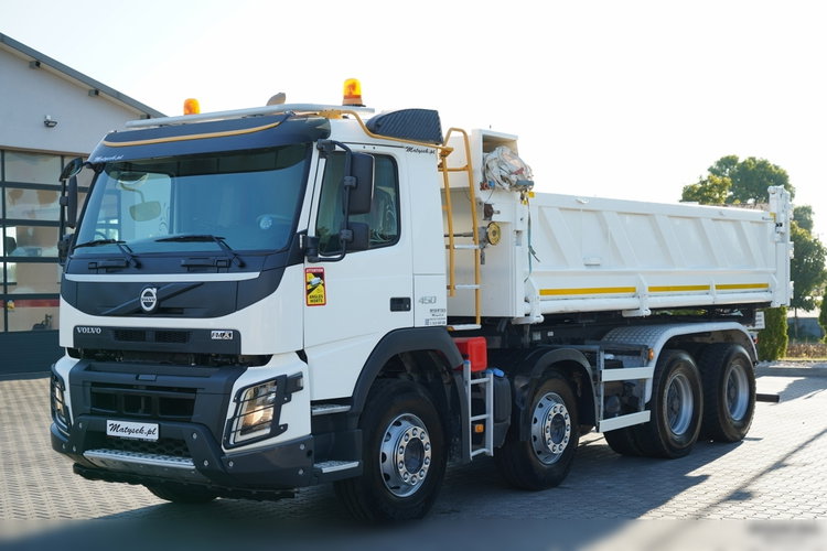 Volvo FMX 450 / 8X4 / WYWROTKA 2 STRONNA / HYDROBURTA / AUTOMATYCZNA PLANDEKA / I-SHIFT / EURO 6 / SPROWADZONY zdjęcie 18