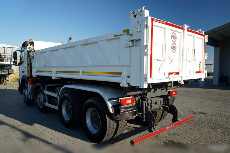 Volvo FMX 450 / 8X4 / WYWROTKA 2 STRONNA / HYDROBURTA / AUTOMATYCZNA PLANDEKA / I-SHIFT / EURO 6 / SPROWADZONY zdjęcie 20