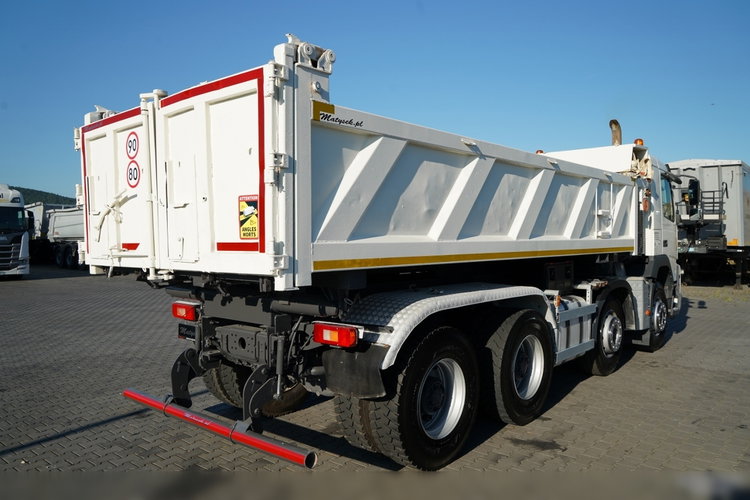 Volvo FMX 450 / 8X4 / WYWROTKA 2 STRONNA / HYDROBURTA / AUTOMATYCZNA PLANDEKA / I-SHIFT / EURO 6 / SPROWADZONY zdjęcie 21