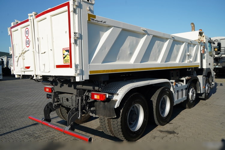 Volvo FMX 450 / 8X4 / WYWROTKA 2 STRONNA / HYDROBURTA / AUTOMATYCZNA PLANDEKA / I-SHIFT / EURO 6 / SPROWADZONY zdjęcie 30