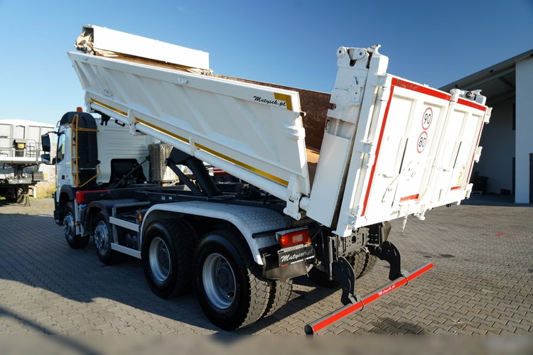 Volvo FMX 450 / 8X4 / WYWROTKA 2 STRONNA / HYDROBURTA / AUTOMATYCZNA PLANDEKA / I-SHIFT / EURO 6 / SPROWADZONY zdjęcie 4