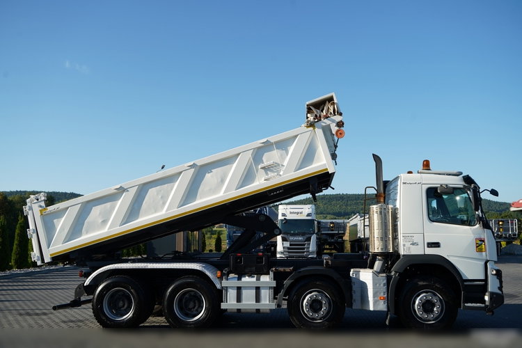Volvo FMX 450 / 8X4 / WYWROTKA 2 STRONNA / HYDROBURTA / AUTOMATYCZNA PLANDEKA / I-SHIFT / EURO 6 / SPROWADZONY zdjęcie 8