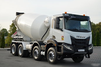Iveco X-WAY 400 / 8X4 / BETONOMIESZARKA 9 M3 / FRUMECAR  / ALUFELGI / EURO 6