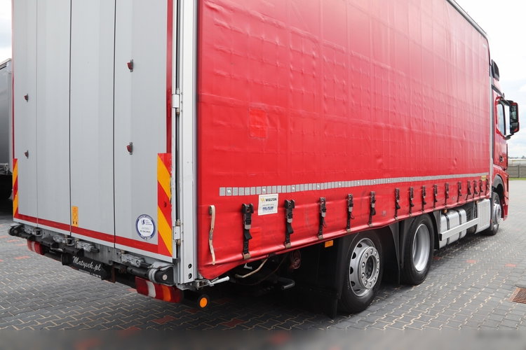 Mercedes -BENZ ACTROS 2548 / 6x2 / KLIMA POSTOJOWA / BIG SPACE / OŚ PODNOSZONA / PO ZŁOTYM KONTRAKCIE SERWISOWYM zdjęcie 10