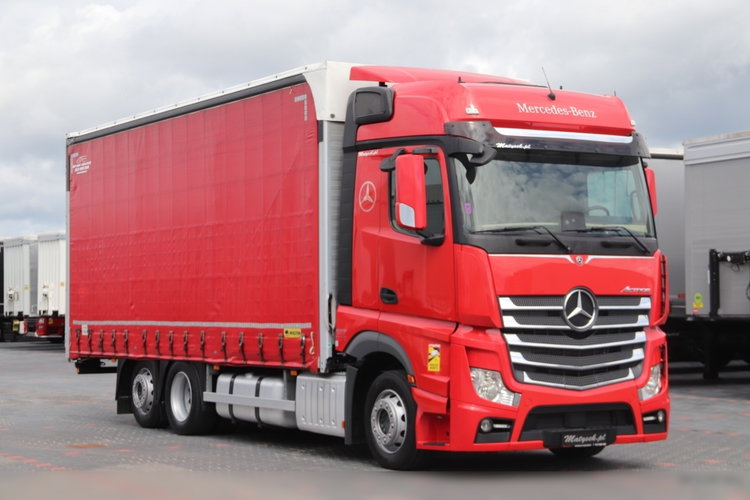 Mercedes -BENZ ACTROS 2548 / 6x2 / KLIMA POSTOJOWA / BIG SPACE / OŚ PODNOSZONA / PO ZŁOTYM KONTRAKCIE SERWISOWYM zdjęcie 4