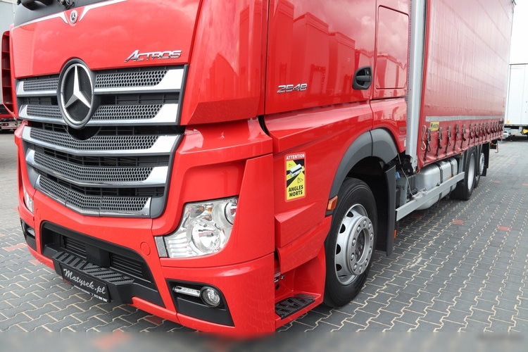 Mercedes -BENZ ACTROS 2548 / 6x2 / KLIMA POSTOJOWA / BIG SPACE / OŚ PODNOSZONA / PO ZŁOTYM KONTRAKCIE SERWISOWYM zdjęcie 6