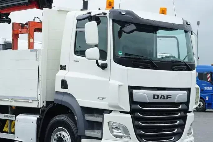 DAF CF / 480 / 6 X 2 / SKRZYNIOWY + HDS / PALFINGER PK 22 001L / OŚ SKRĘTNA / CHWYTAK zdjęcie 31