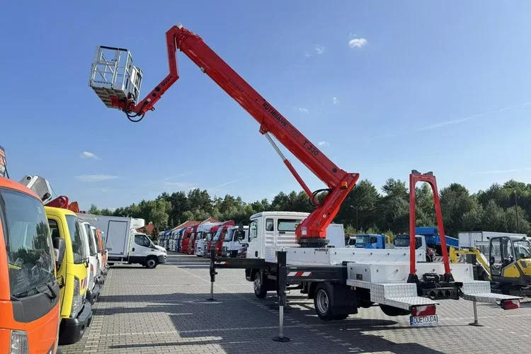 TGL 7.150 Zwyżka Ruthmann T330 33-Metry DMC 7500KG 21m w Bok zdjęcie 15