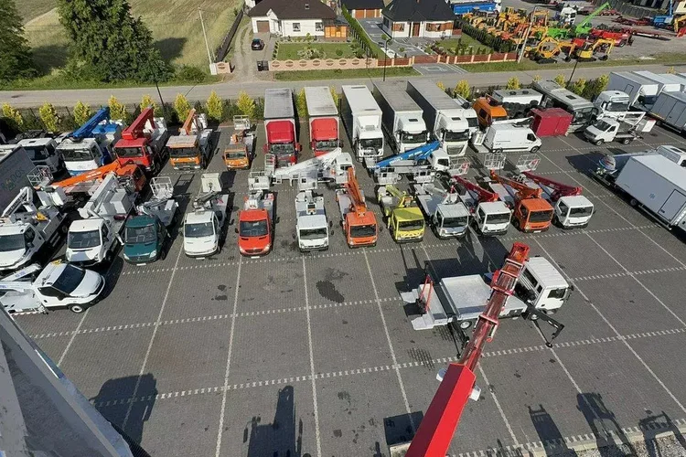 TGL 7.150 Zwyżka Ruthmann T330 33-Metry DMC 7500KG 21m w Bok zdjęcie 2