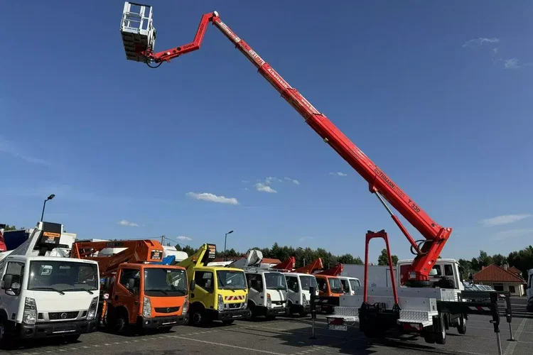 TGL 7.150 Zwyżka Ruthmann T330 33-Metry DMC 7500KG 21m w Bok zdjęcie 23