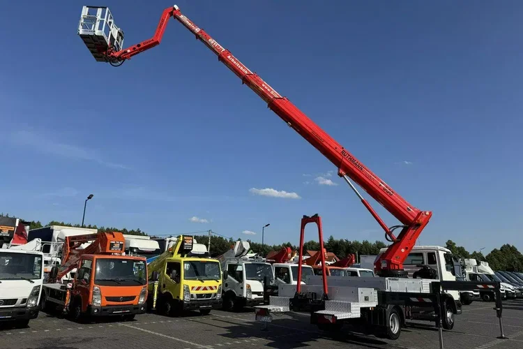 TGL 7.150 Zwyżka Ruthmann T330 33-Metry DMC 7500KG 21m w Bok zdjęcie 8