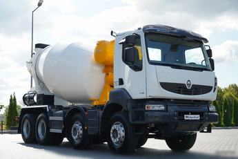 Renault KERAX 430 DXI / / 8X4 / BETONOMIESZARKA / 9 m3 / SCHWING STETTER / SPROWADZONA /