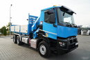 Renault C 430 / 6X4 / WYWROTKA 5.5 M + HDS ATLAS 240.2 A5 / WYSIĘG 14.5 M / MAX UDŹWIG 4520 KG / STEROWANIE RADIOWE / ROTATOR / WIDŁY DO PALET / 2020 ROK zdjęcie 16