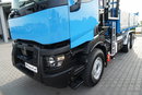 Renault C 430 / 6X4 / WYWROTKA 5.5 M + HDS ATLAS 240.2 A5 / WYSIĘG 14.5 M / MAX UDŹWIG 4520 KG / STEROWANIE RADIOWE / ROTATOR / WIDŁY DO PALET / 2020 ROK zdjęcie 19