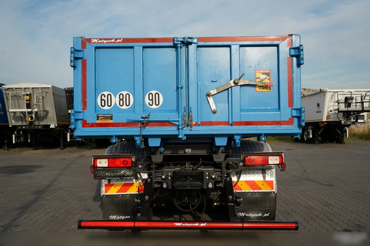 Renault C 430 / 6X4 / WYWROTKA 5.5 M + HDS ATLAS 240.2 A5 / WYSIĘG 14.5 M / MAX UDŹWIG 4520 KG / STEROWANIE RADIOWE / ROTATOR / WIDŁY DO PALET / 2020 ROK zdjęcie 22