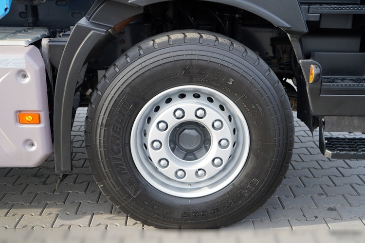 Renault C 430 / 6X4 / WYWROTKA 5.5 M + HDS ATLAS 240.2 A5 / WYSIĘG 14.5 M / MAX UDŹWIG 4520 KG / STEROWANIE RADIOWE / ROTATOR / WIDŁY DO PALET / 2020 ROK zdjęcie 31