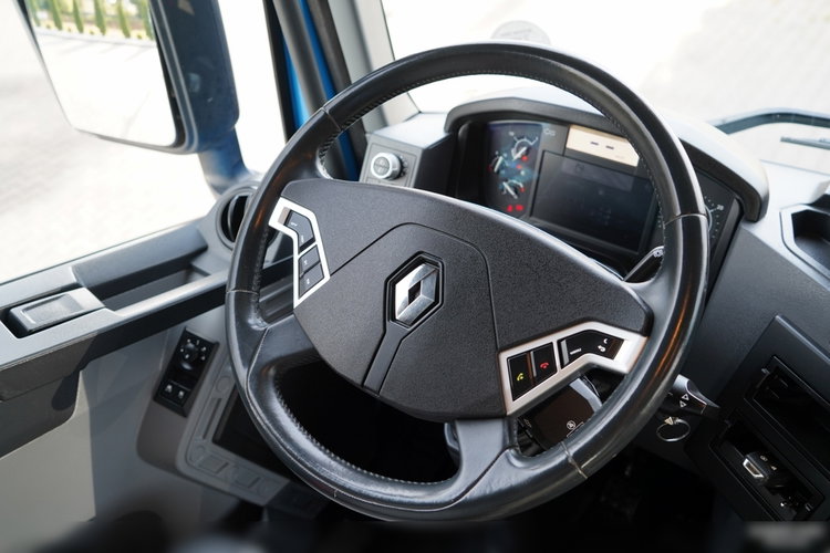 Renault C 430 / 6X4 / WYWROTKA 5.5 M + HDS ATLAS 240.2 A5 / WYSIĘG 14.5 M / MAX UDŹWIG 4520 KG / STEROWANIE RADIOWE / ROTATOR / WIDŁY DO PALET / 2020 ROK zdjęcie 40